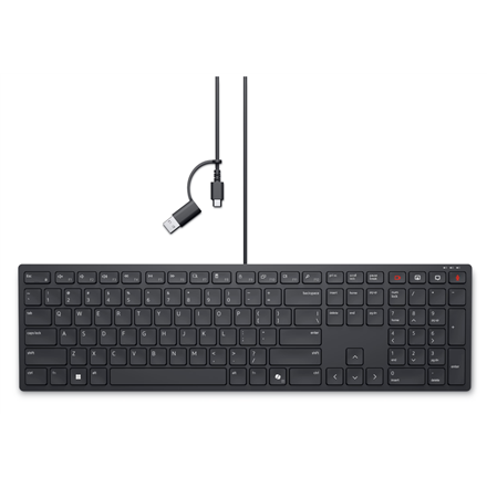 Dell | KB525C | Keyboard | Wired | Estonian | Black