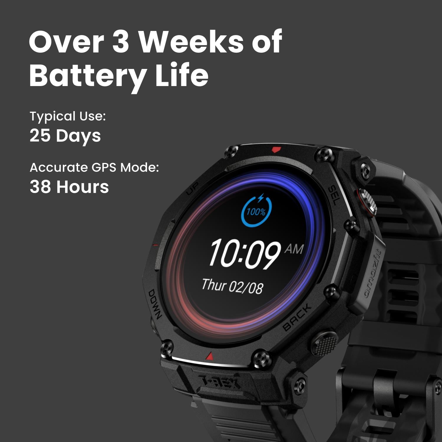 SMARTWATCH AMAZFIT T-REX 3 PRO/48MM BLACKGOLD W2443EU5N HUAMI