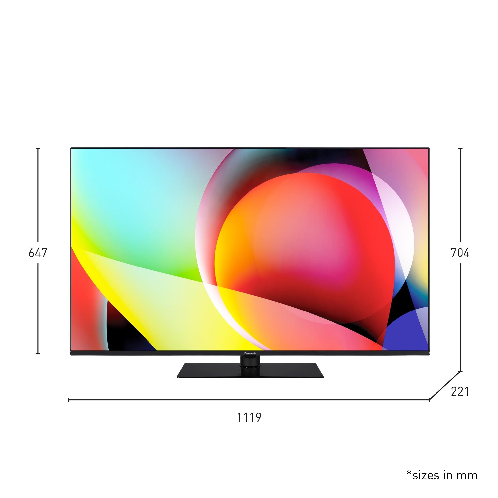 TV Set PANASONIC 50" 4K/Smart 3840x2160 Wireless LAN Bluetooth Google TV TN-50W70AEZ