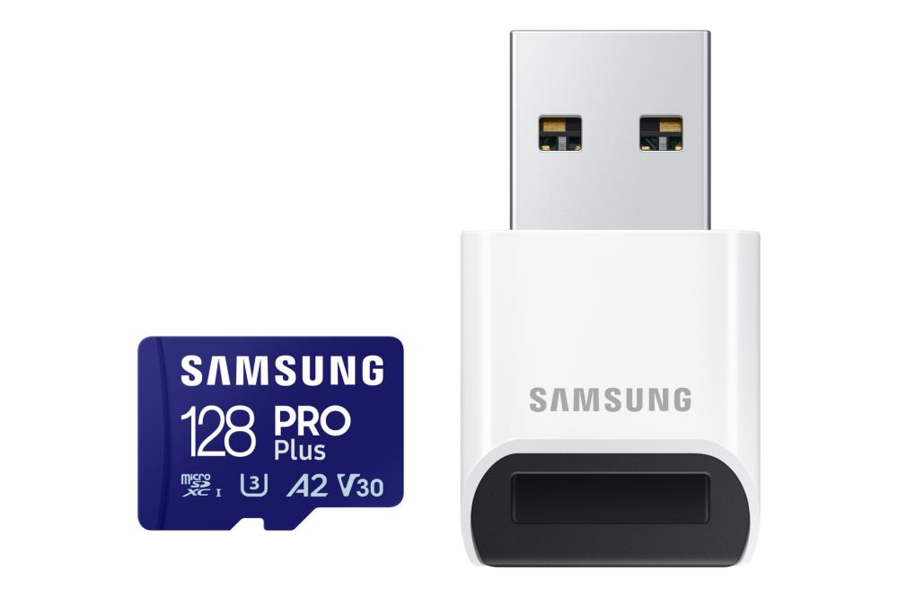 MEMORY MICRO SDXC PRO+ 128GB/W/READER MB-MD128SB/WW SAMSUNG