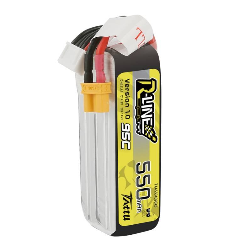Battery Tattu R-Line 550mAh 14.8V 95C 4S1P - Image 3