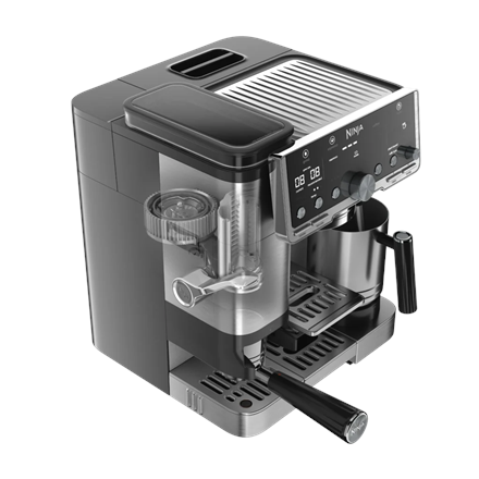 NINJA | Coffee Maker | ES701EU Luxe Café Pro | Pump pressure 9 bar | Built-in milk frother | Ground | 1650 W | Black/Sta