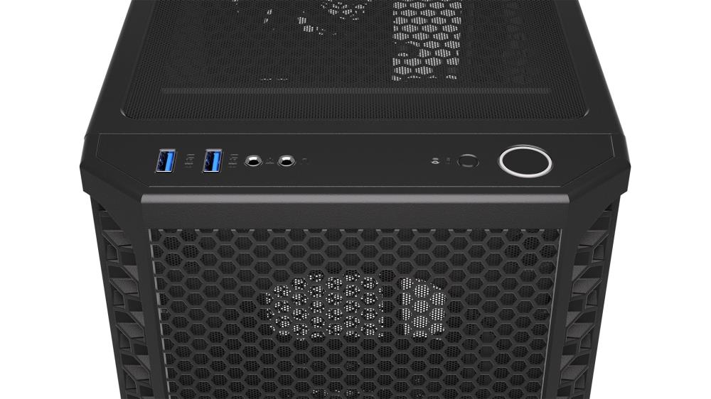 Case ENDORFY Signum 300 Solid MidiTower Not included ATX MicroATX MiniITX Colour Black EY2A003