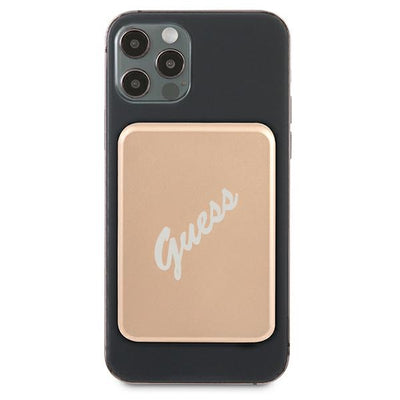 Guess Inductive Power Bank 5W GUPBMSVSLG 3000mAh gold/gold MagSafe