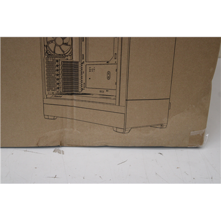 SALE OUT. Fractal Design Pop Silent Black TG Clear Tint | SALE OUT. Fractal Design Pop Silent | Side window | Black TG C