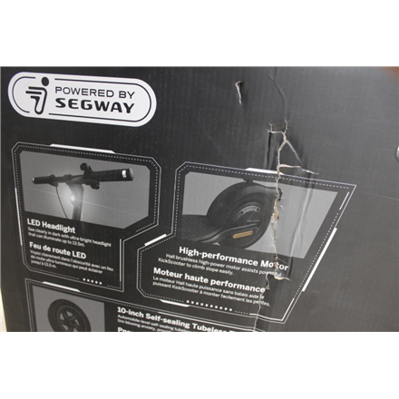 SALE OUT. Segway | Kickscooter F2 Plus E | Black | 24 month(s) | DAMAGED PACKAGING