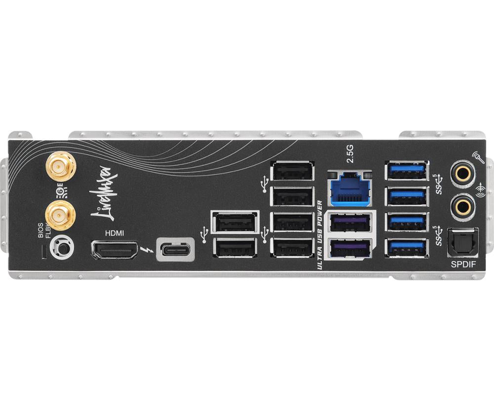 Mainboard ASROCK Intel B860 Express LGA1851 ATX Memory DDR5 Memory slots 4 1xPCI-Express 4.0 16x 1xPCI-Express 5.0 16x 1xM.2 1xHDMI 1xAudio-Out 1xMicrophone 6xUSB 2.0 6xUSB 3.2 1xUSB-C w/Thunderbolt 1xOptical S/PDIF 1xRJ45 B860LIVEMIXERWIFI