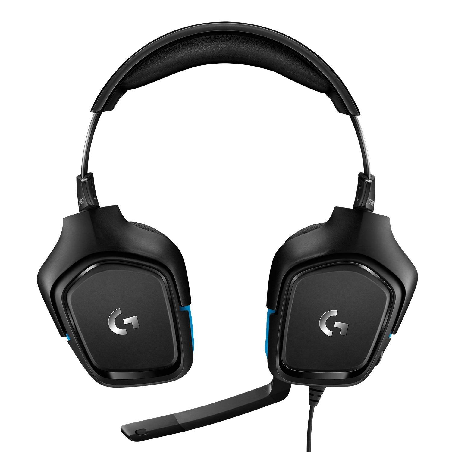 HEADSET GAMING G432/BLACK 981-000770 LOGITECH