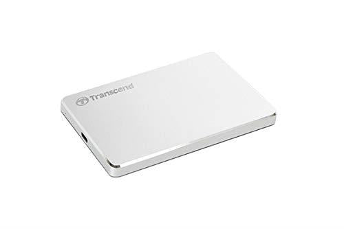 External HDD TRANSCEND StoreJet 1TB USB 3.1 Colour Silver TS1TSJ25C3S