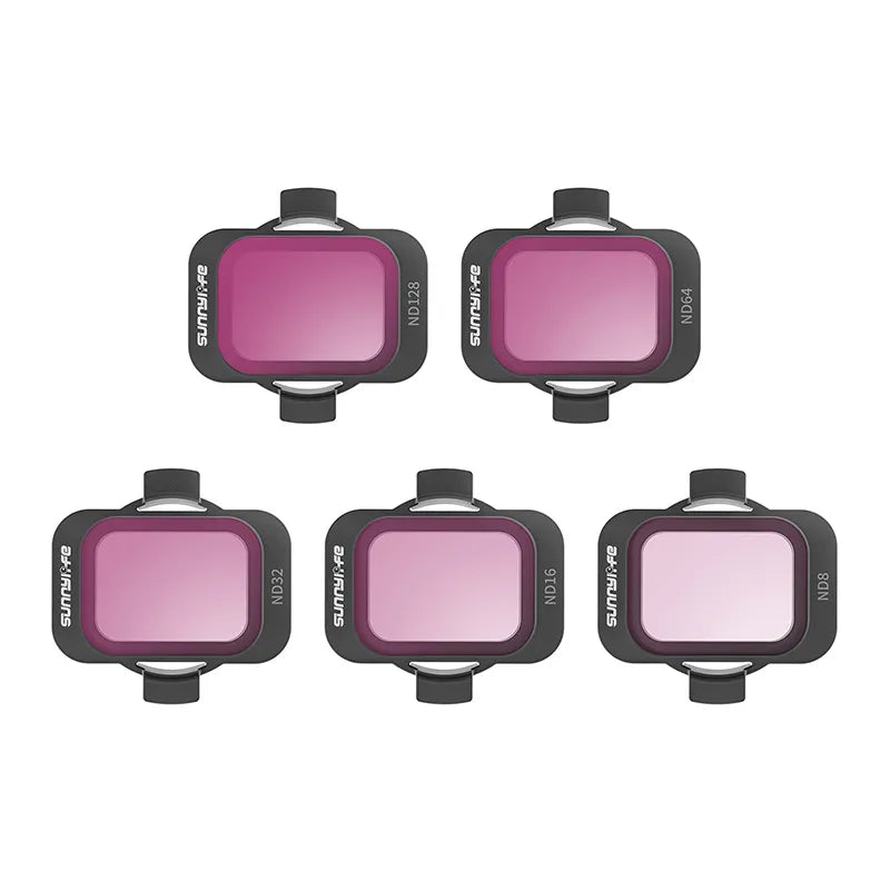 Set of 5 Filters Sunnylife ND 8/16/32/64/128 for DJI Avata 2 - Image 1
