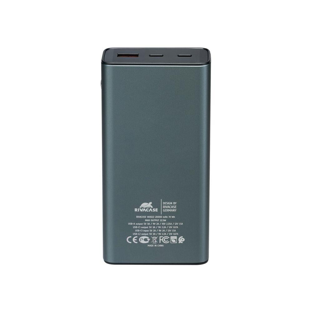 POWER BANK USB 20000MAH/VA1022 RIVACASE