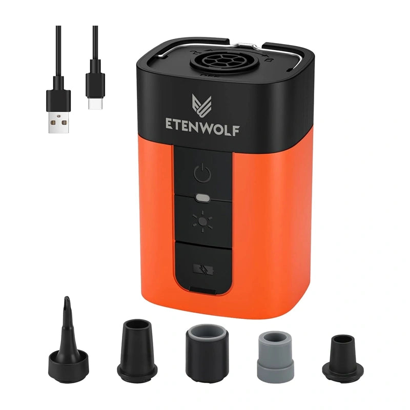 Etenwolf AIR 5 Pro 10400mAh Electric Pump (Orange) - Image 2