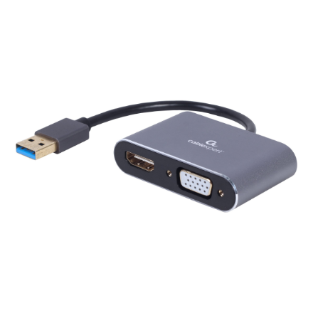 Cablexpert | USB display adapter | A-USB3-HDMIVGA-01 | USB 3.0 Type-A | 0.15 m