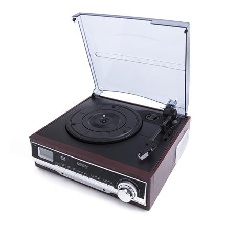 Camry | Turntable with radio | CR 1113 | AUX in | Brown