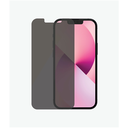PanzerGlass | Apple | iPhone 13 Mini | Tempered glass | Black | Crystal clear; Resistant to scratches and bacteria; Shock absorbing; Easy to install | Privacy Screen Protector