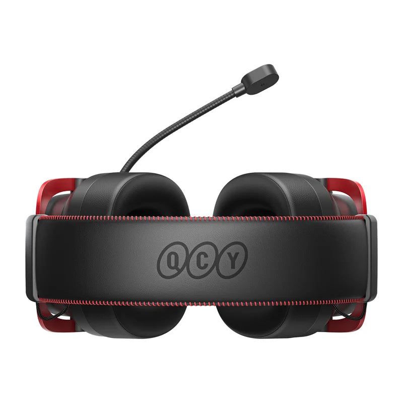 QCY Heroad VT200 Gaming Headphones (Black and Red) - Image 5