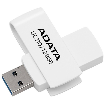ADATA | USB Flash Drive | UC310 | 128 GB | USB Type-A | White
