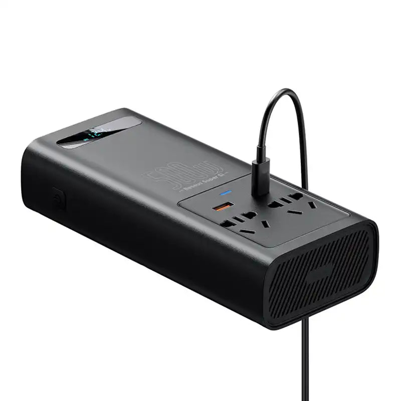 Power Inverter Baseus 500W (220V CN/EU) (black) - Image 5