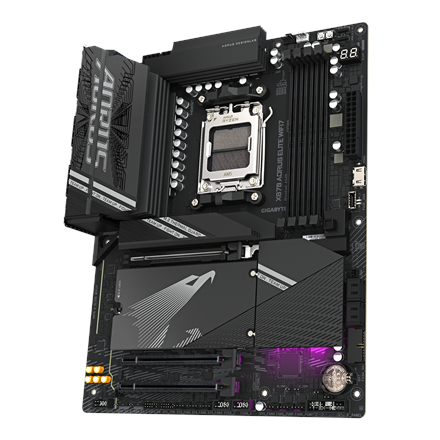 Gigabyte X870 AORUS ELITE WIFI7 | Processor family AMD | Processor socket AM5 | DDR5 | Supported hard disk drive interfa