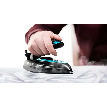 Cecotec | GoForce 8000 Folding Titanium | Travel Iron | 1200 W | Steam Iron | Continuous steam 15 g/min | Water tank cap