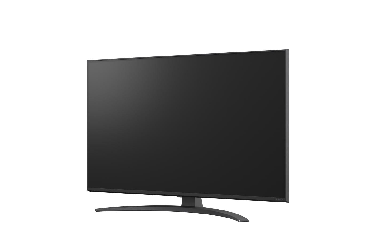 TV Set LG 43" 4K/Smart 3840x2160 Wireless LAN Bluetooth webOS Black 43NANO81A3A