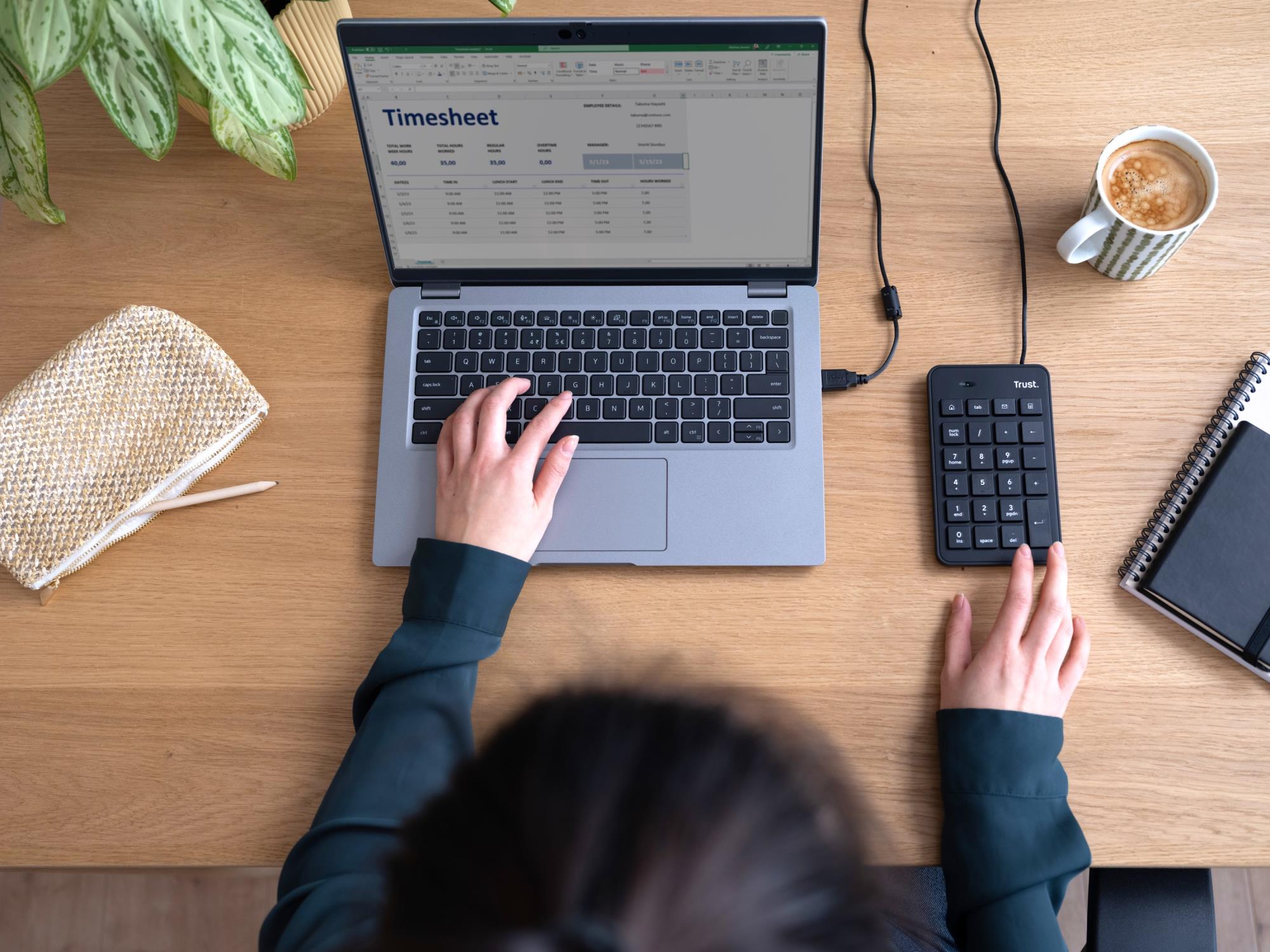 KEYBOARD NUMERIC XALAS/22221 TRUST