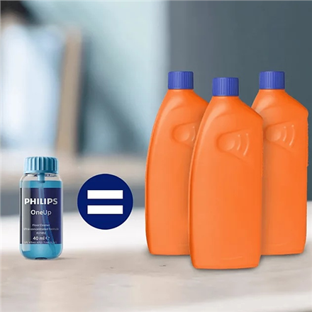 Philips Floor cleaner detergent | XV1892/02 OneUp | 2x40 ml