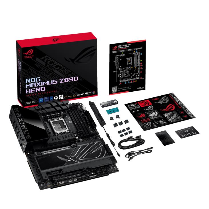 Mainboard ASUS Intel Z890 LGA1851 ATX Memory DDR5 Memory slots 4 1xPCI-Express 4.0 1x 1xPCI-Express 4.0 16x 1xPCI-Express 5.0 16x 6xM.2 1xHDMI 1xAudio-In 1xAudio-Out 4xUSB 3.0 4xUSB 3.1 1xUSB-C 2xUSB-C w/Thunderbolt 1xOptical S/PDIF 2xRJ45
