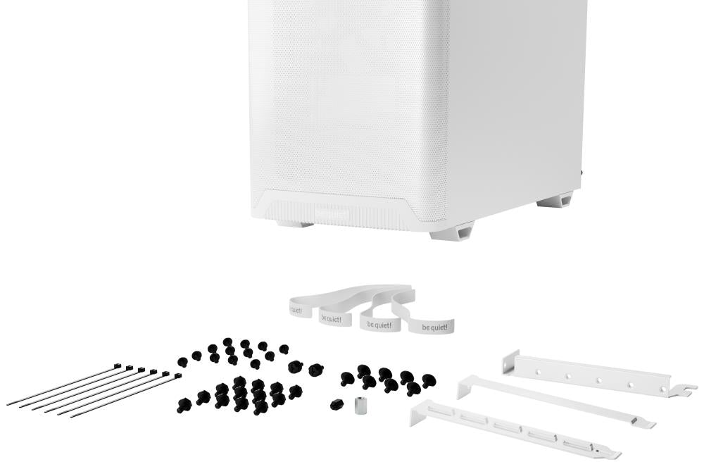 Case BE QUIET PURE BASE 501 MidiTower Not included ATX MicroATX MiniITX Colour White BG075