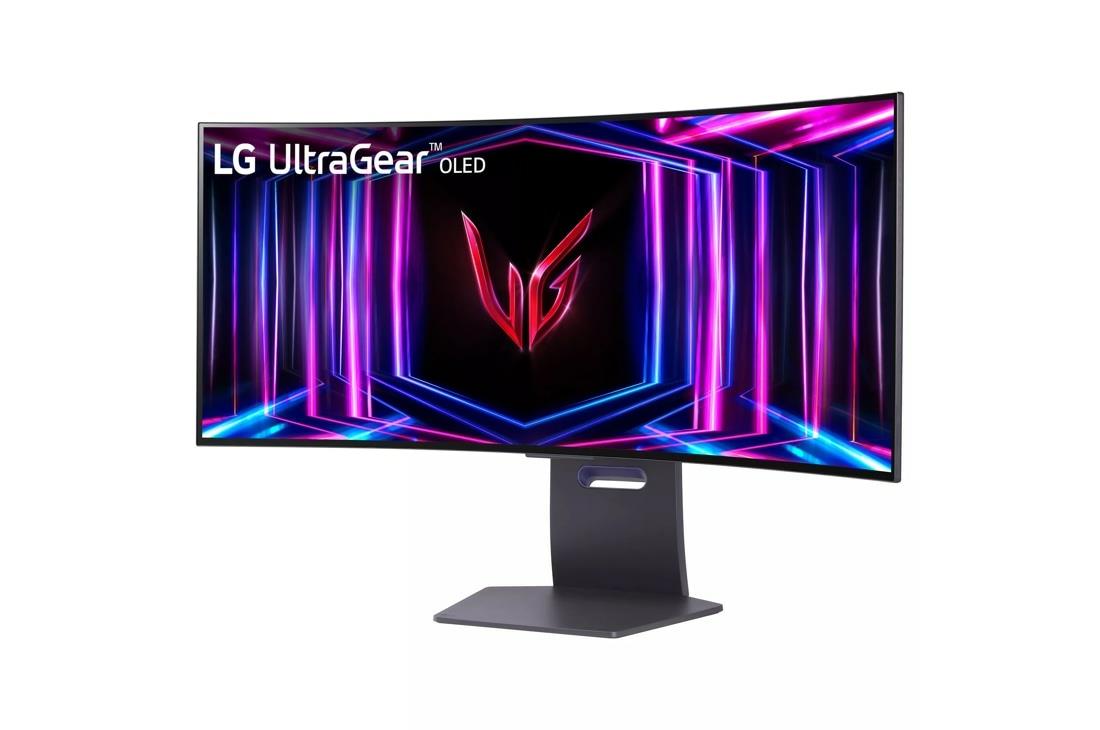 Monitor LG 34GS95QE-B 34" Gaming/Curved Panel OLED 3440x1440 21:9 240Hz Matte 0.03 ms Swivel Height adjustable Tilt Colour Black 34GS95QE-B