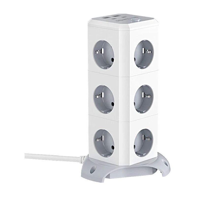 BlitzWolf BW-EC3 Vertical Power Strip with 12 Outlets - Image 1