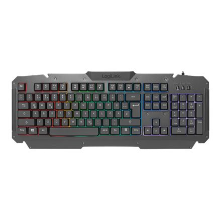 Logilink | Gaming-Set, keyboard, mouse and mouspad | ID0185 | Keyboard, Mouse and Pad Set | Wired | Mouse included | DE