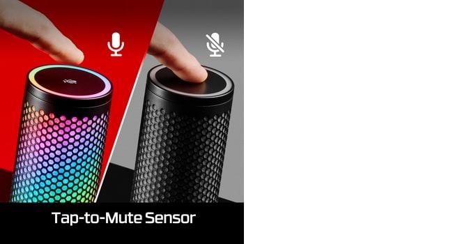 MICROPHONE HYPERX QUADCAST 2 S/BLACK 9A273AA HYPERX