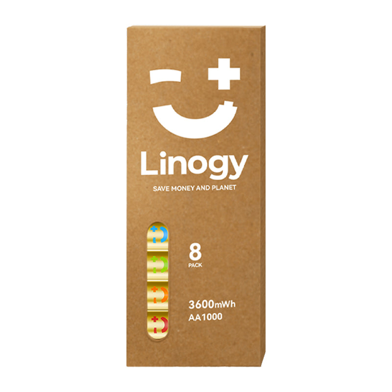 LINOGY AA Li-ion Pro battery set - set of 8 - Image 1