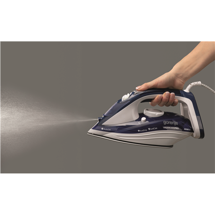 Gorenje | Steam Iron | SIH2600BLC | Steam Iron | 2600 W | Water tank capacity 350 ml | Continuous steam 30 g/min | Steam