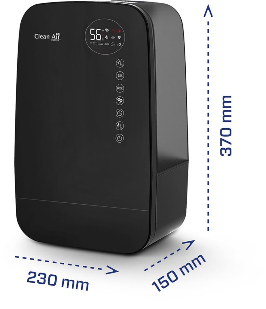 HUMIDIFIER WITH IONIZER/CA-607BSMART CLEAN AIR OPTIMA