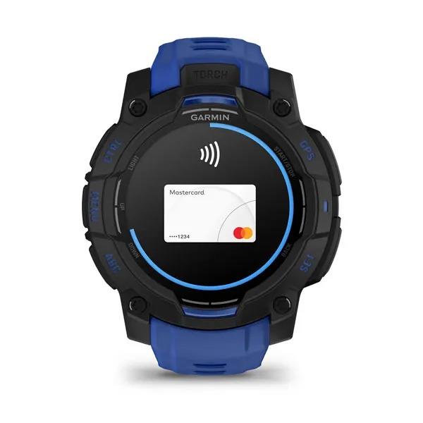 SMARTWATCH INSTINCT 3 AMOLED/BLACK 010-02936-03 GARMIN