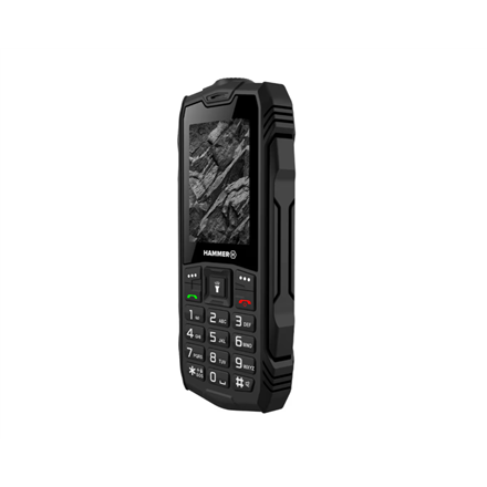 Hammer | Rock | Black | 2.4 " | TFT | 32 MB | 32 MB | Dual SIM | Bluetooth | 3.0 | Main camera resolution 0.3 MP | 1800 