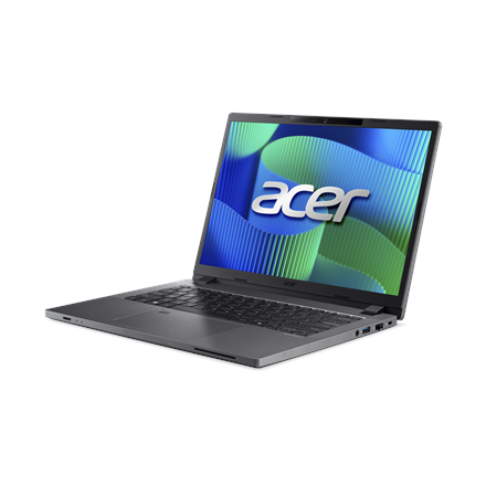 Acer TravelMate | TMP214-55-G2-TCO | Grey | 14 " | WUXGA | Intel Core 5 | 120U | 16 GB | Solid-state drive capacity 512 