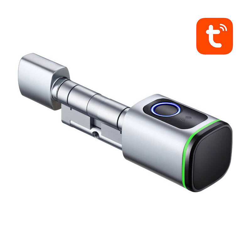 Avatto SDL-S1-S100 100mm Silver digital lock cylinder - Image 1
