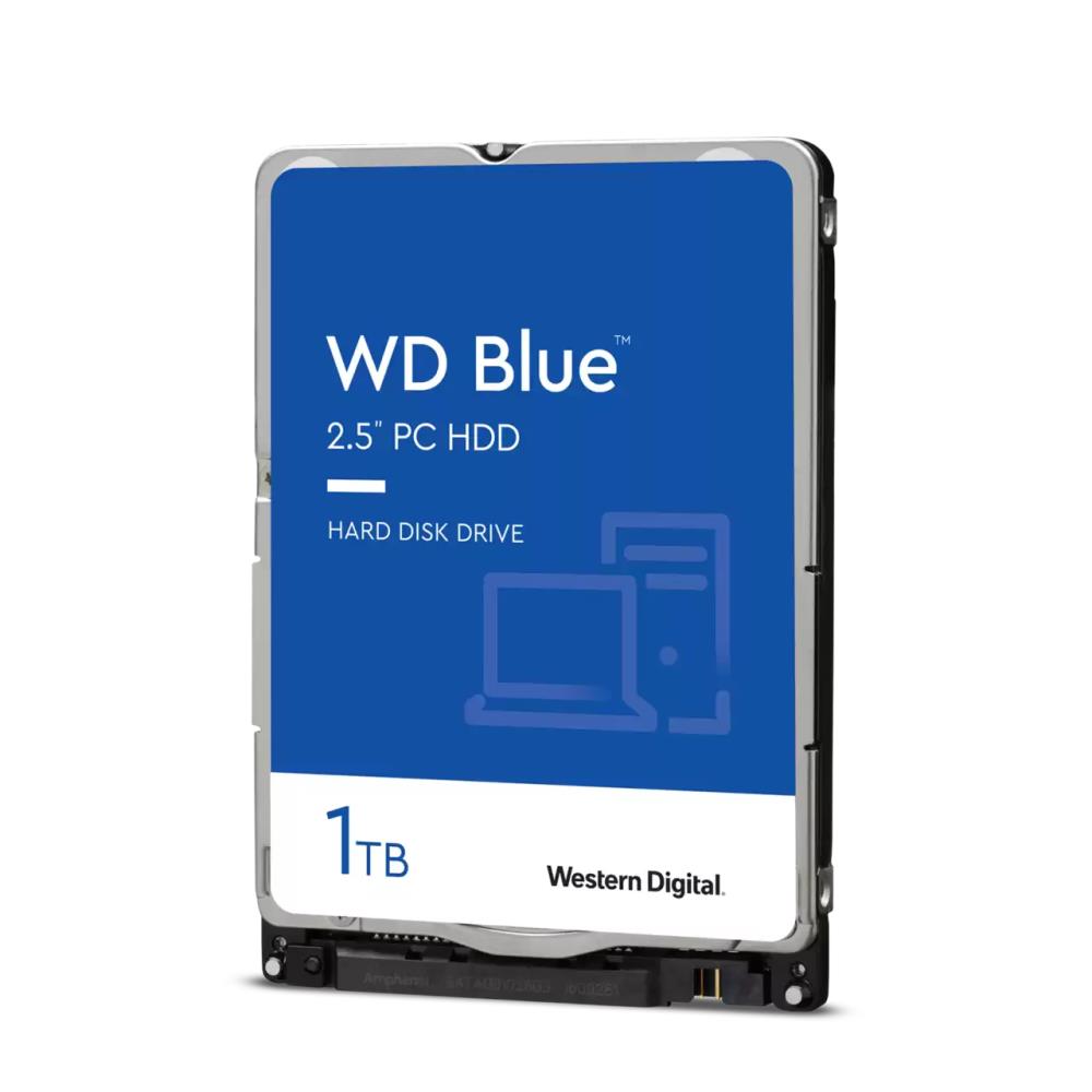 HDD WESTERN DIGITAL Blue 1TB SATA 3.0 128 MB 5400 rpm 2,5" Thickness 7mm WD10SPZX
