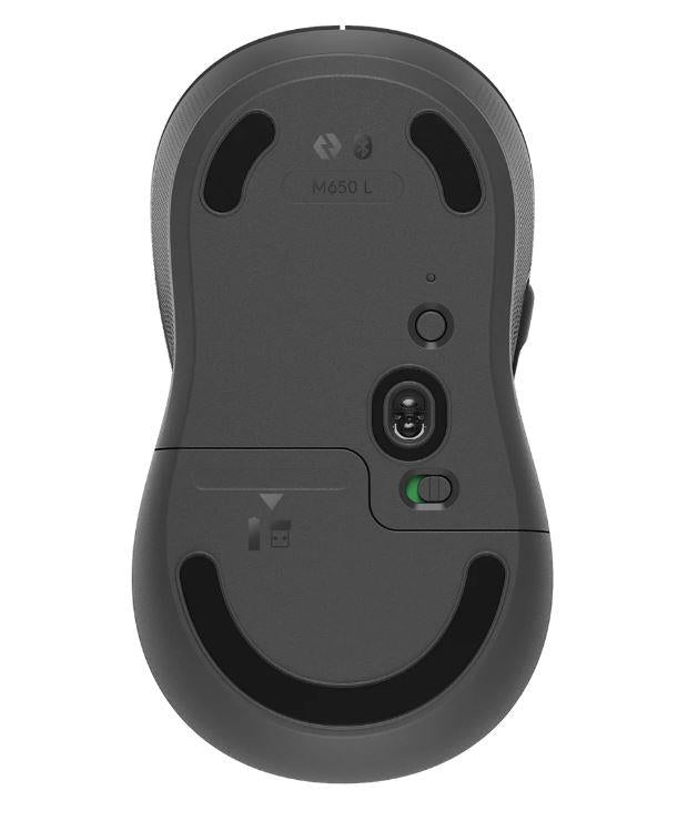 MOUSE USB OPTICAL WRL M650/GRAPHITE 910-006236 LOGITECH