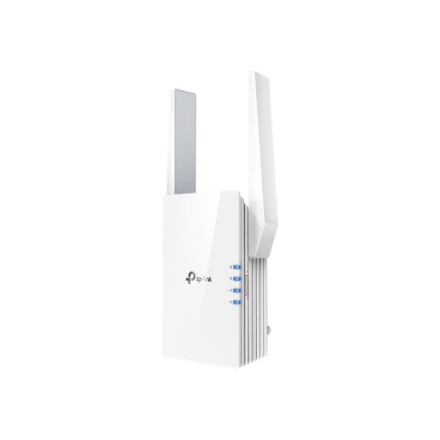 TP-LINK | Extender | RE505X | 802.11ax | 2.4GHz/5GHz | 300+1200 Mbit/s | 10/100/1000 Mbit/s | Ethernet LAN (RJ-45) ports