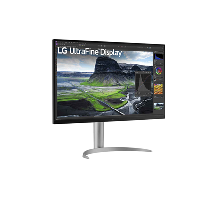 LG | 32UQ850V-W | 32 " | IPS | UHD | 16:9 | 60 Hz | 5 ms | 3840 x 2160 pixels | 400 cd/m² | HDMI ports quantity 2 | Silv
