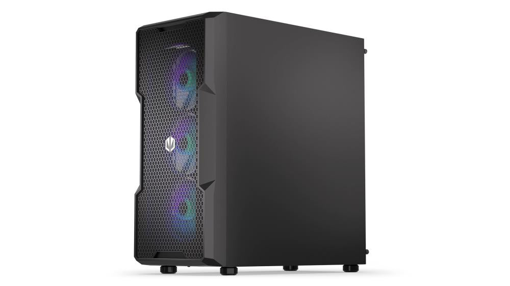 Case ENDORFY Regnum 400 ARGB MidiTower Case product features Transparent panel Not included ATX MicroATX MiniITX Colour Black EY2A009
