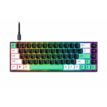 Razer | Reclusa X Mini 65% | Mechanical Gaming Keyboard | Wired | US | Razer Mechanical Switches Gen-3 (Tactile) | Black