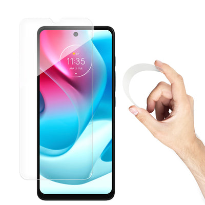 Nano Flexi Hybrid Flexible Glass Film Tempered Glass Moto G60s — Hurtel