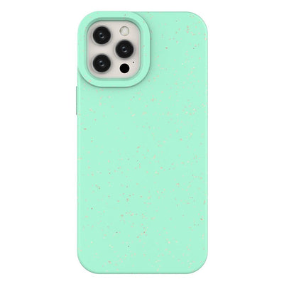 Eco Case Case for iPhone 12 Pro Silicone Cover Phone Shell Mint — Hurtel