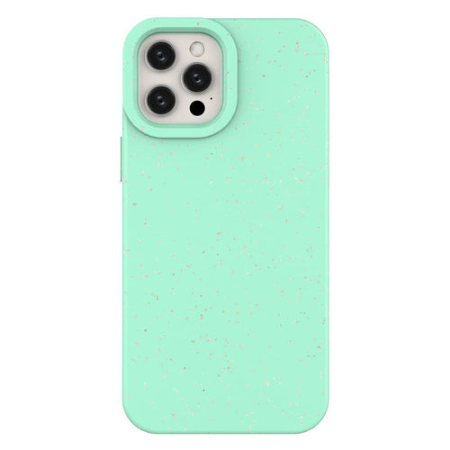 Eco Case Case for iPhone 12 Pro Max Silicone Cover Phone Shell Mint — Hurtel