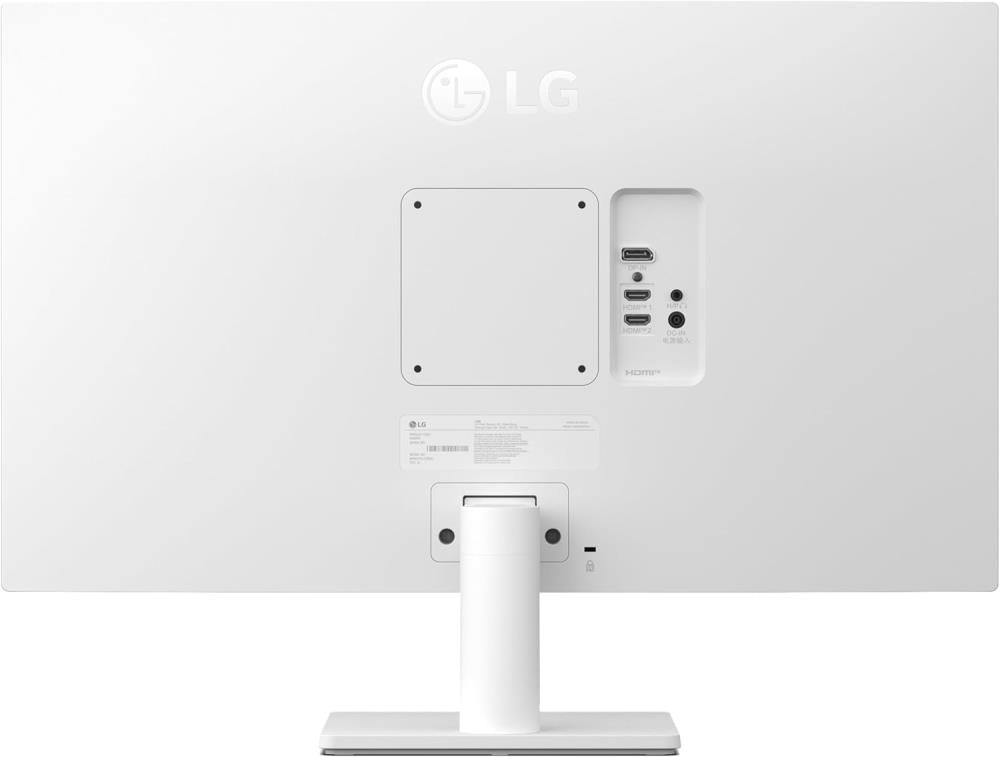 LCD Monitor LG 27" 4K Panel IPS 3840x2160 16:9 5 ms Tilt 27US500-W